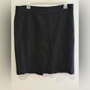 Vintage J. Crew 10 Black Women's Skirt 70% Wool 520